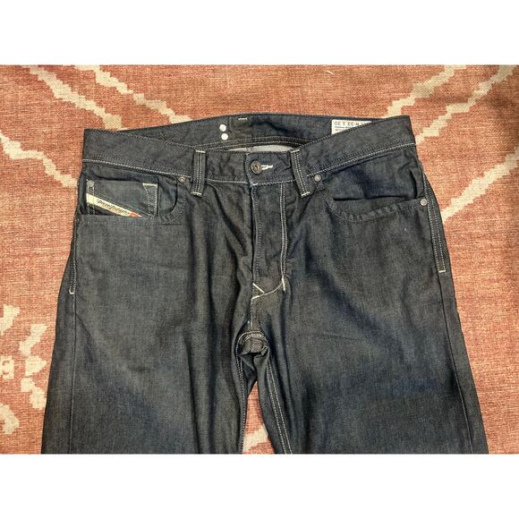 Vintage Diesel Men’s Jeans 33 Faded Black Grey - Picture 3 of 8